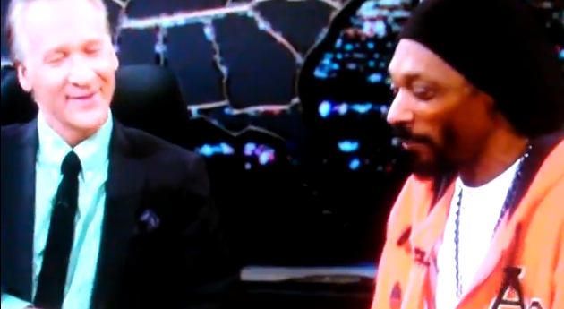 Snoop Lion Stop by Bill Maher
