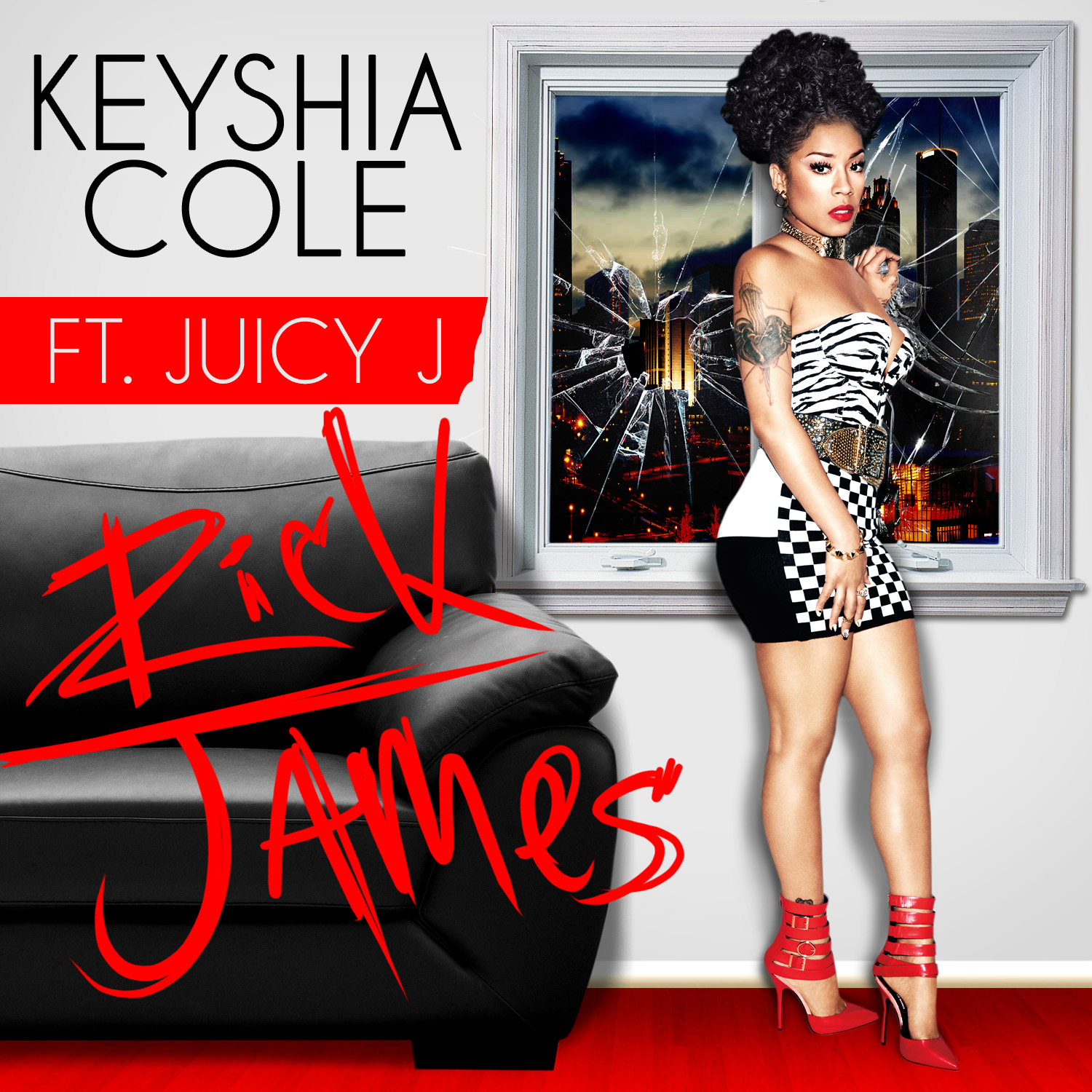 New Video: Keyshia Cole & Juicy J “Rick James”