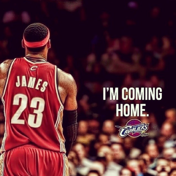 Lebron James Going back to Cleveland