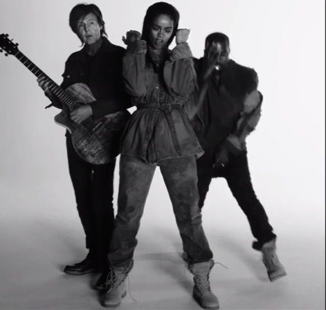 Rihanna ft. Kanye West & Paul McCartney - FourFiveSeconds (Video)