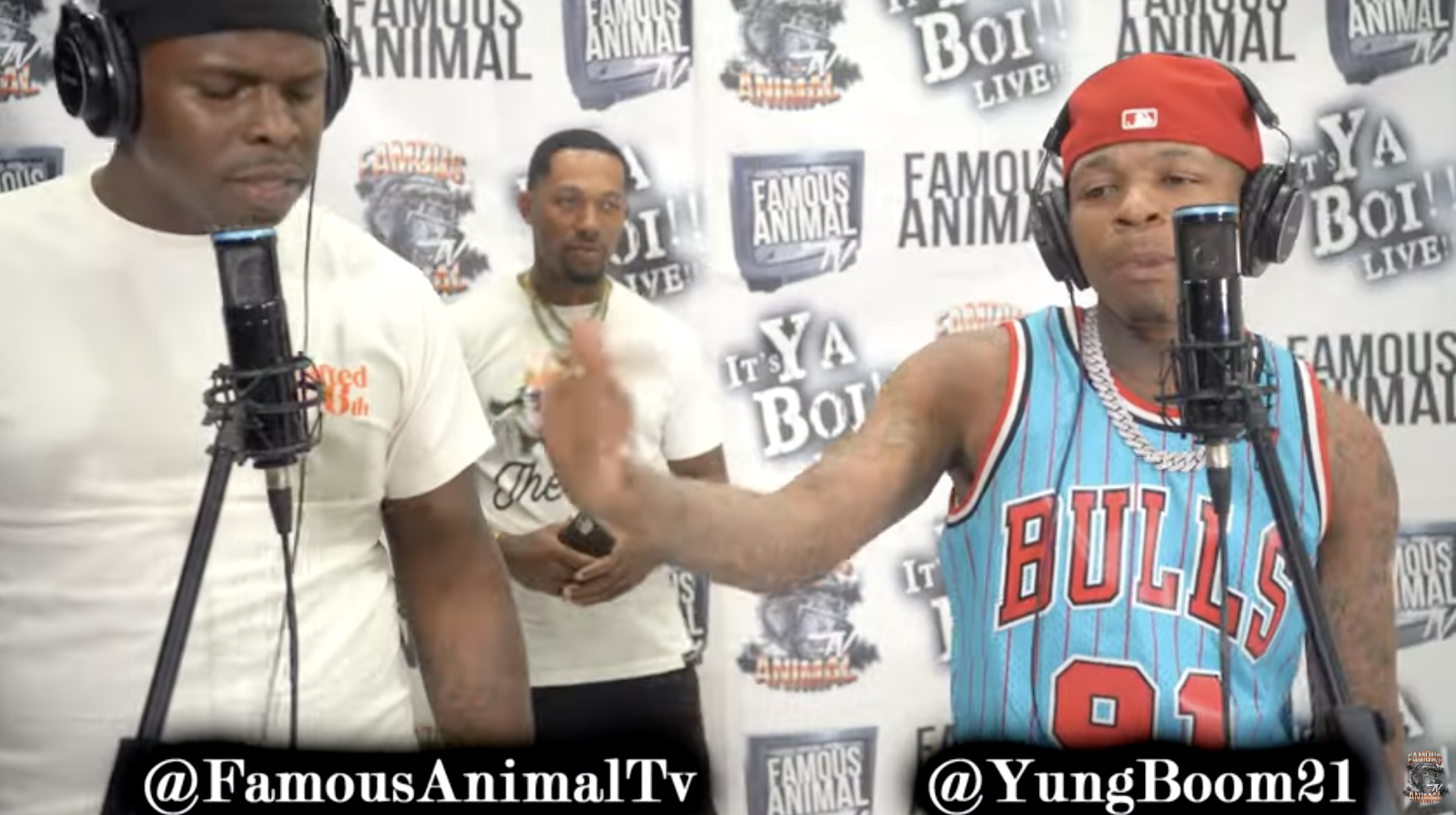 YungBoom drops by Famous Animal TV and drops some fire.
