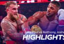 Anthony Joshua knocks out Jake Paul in Sixth Round